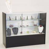 Store Fixtures 16303 Full Vision Showcase, 48-Inches Wide, Black