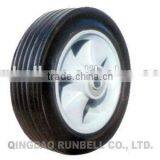 Small Solid Rubber Wheel for Trolley Hand Truck 8"x 2.2"