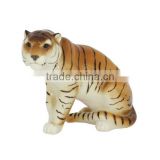 Personazlied Handmade Color Glazed Decorative Porcelain Tiger Figurines
