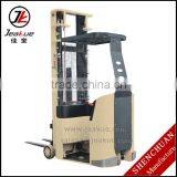 1T Narrow Aisle Battery Operation Electric Forklift thumbnail-1
