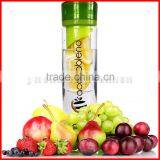 800ml Twist Top Fruit Infuser Water Bottle. Create Your Own Naturally Flavored Fruit Infused Water Juice Iced Tea & Sparkling Be thumbnail-1