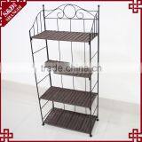 100* Handmade pe Rattan Home Kitchen Storage Rack Storage Shelf thumbnail-3