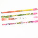 HB Pencil, 7" Black Lead Pencil With Eraser thumbnail-2