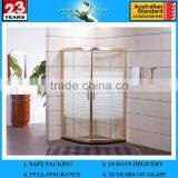 3-19mm EN and AS/NZS2208:1996 10mm Glass Flat Shower Door thumbnail-1