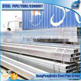 gi Rectangular Hollow Section 37*77*1.2mm Pre Pipe