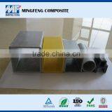 Electric Insulation Anti - Aging Smooth Fiberglass Pultrusion Profile Square Grp Pipe thumbnail-3