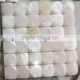 Best Selling Pure Natural WHITE ONYX MOSAIC TILES COLLECTIONS thumbnail-4