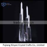 New Arrival Simple Design Good Crystal Candle Holder Manufacturer Sale thumbnail-1