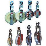 Single Sheave Pulley Block 408x80mm Suitable for ACSR thumbnail-3