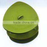 Plastic 3 Tier Fruit Tray, Sushi Divider Plate With Stealth Magnet Parts Fold thumbnail-6