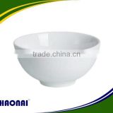 Factory price white porcelain tableware bowl for restaurant