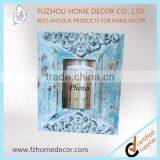 2016 New Arrival Wholesale Resin Photo Picture Frame With Vintage Rese Flower Decor thumbnail-3