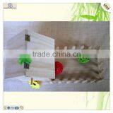 Oem Hinged Roof Fence Yard Bird Nest Villa House thumbnail-2