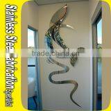 Sculpture Decoration Stainless Steel Sculpture Metal Fish Sculpture thumbnail-1