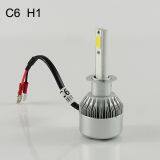 Led Headlight C6 h1 Cob 30W/Bulb 60W/Set 6400lm/set LED Headlight Bulbs Hi/Lo Led Car Headlight Headlamp thumbnail-3