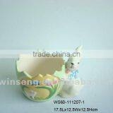 New Coming Easter Rabbit Ceramic Outdoor Cute Ashtray thumbnail-1