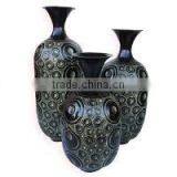 Embossed Flower Vases thumbnail-1
