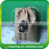 Cheap Organic Jute Drawstring Bag With Logo Printing thumbnail-1