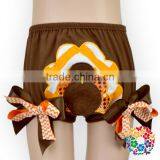 Chinese Manufacturer Baby Girls Holiday Gift Turkey Bloomers Diaper Cover Thanksgiving Bloomers thumbnail-3