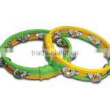 Plastic Hand Drum for Sale Fans Tambourine Musical Timbrel Hand Drum thumbnail-1