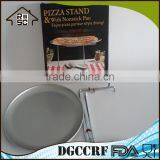 Non-stick Pizza Pan & Serving Stand Set thumbnail-5