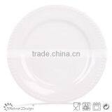 Ceramic Embossed Plate New Design Solid Colour thumbnail-3