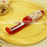 ZY-N3001 Kitchen Gadgets Multi Functional Double Head Vegetable Peeler thumbnail-5