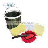 6 Pcs Car Cleaning Kit With Bucket , Car Washing Bag thumbnail-1