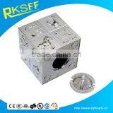 Silver ABC and Animal Baby Block Bank thumbnail-6