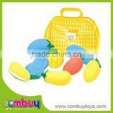 Best Sale Rubber Baby Bath Soft Toys Fruits and Vegetables thumbnail-1