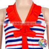 Stripes Print Baby Bikini One Piece Bottom Skirt Swimwear Kids Baby Girls Swimwear thumbnail-3