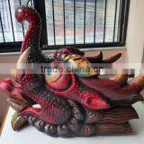 Dragon Mask Wall Hanging Decor Handmade in Nepal thumbnail-3