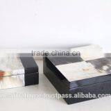 Square Horn Lacquer Box thumbnail-1
