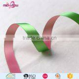 Wholesale Cheap Two Color Printed Double Sided Polyester Satin Ribbon for Sale thumbnail-5