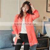 2017 New Tops Ladies Long Sleeve Woman Chiffon Fashion Ladies Blouse thumbnail-3