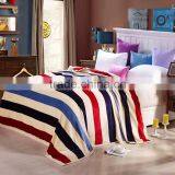 100% Polyester Printed Solid and Soft Coral Velvet Fleece Blanket thumbnail-1