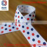 High Quality Polka Dot Printed Grosgrain Ribbon thumbnail-3