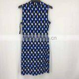 Women Clearance Lots Sleeveless Geometric Pattern Print Fashion Dress thumbnail-5