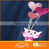 Kids Jacket Printed Fleece Cardigan Outfit Cloth thumbnail-2