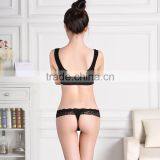 Stock Flowers Floral Print Lace Underwear Women Transparent Thongs Sey Women's Thong and G-String T Back Lingerie G String Panty thumbnail-6