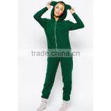China Factory Fashion Comfortable Plain Colour Fleece Onesie Animal thumbnail-1