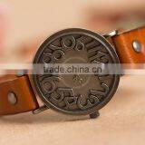 2015 New Vintage Watches for Women Men Leather Bracelet Quartz Watch Top Quality Woman Watches Digital Clock-BL020 Free Shipping thumbnail-2