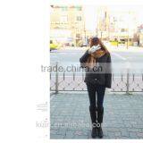 2016 Hot Sales Europe Style Yarn Scarf Female Winter Lovers Long Design Thickening Winter Thermal Knitted Solid Color Male thumbnail-1