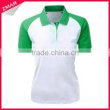 100 Polyester Women Slim Fit Bulk High Quality Sublimated Sport Polo Shirt thumbnail-1