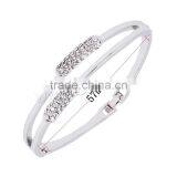 Rhinestone Zinc Alloy Kara Hair Tie Tiny Bangle thumbnail-2