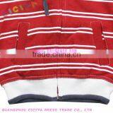 Latest Winter Design Kids Red Strip Fashion Hood Customized Hoodies With Hood thumbnail-3
