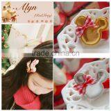 Wholesale Christmas Hair Accessories Gold Crown Decorative Hair Clips thumbnail-5