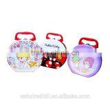 Wholesale Custom Printed Kids Tin Lunch Box With Plastic Handle thumbnail-3