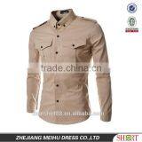 Button Down Uniform Multiple Color Men Shirts thumbnail-5