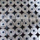 L Type White Card Side Prewound Bobbin Thread